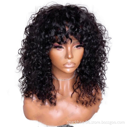 150% 180% Density Hd Full Lace Human Hair Wigs For Black Women,Wholesale Brazilian Virgin Hair Transparent Lace Front Wig